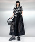 Cut-out Wide Pants